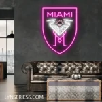Inter Miami Neon Sign Fc 1