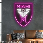 Inter Miami Neon Sign Fc 1