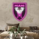 Inter Miami Neon Sign Fc 1