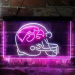 Iowa Hawkeyes Neon Sign Helmet 1