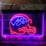 Iowa Hawkeyes Neon Sign Helmet 1