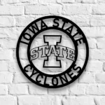 Iowa State Cyclones Metal Sign Ncaa 1