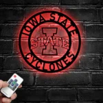 Iowa State Cyclones Metal Sign Ncaa 1