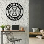 Iowa State Cyclones Metal Sign Ncaa 1