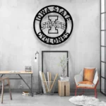 Iowa State Cyclones Metal Sign Ncaa 1