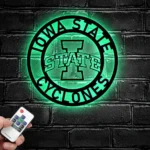 Iowa State Cyclones Metal Sign Ncaa 1