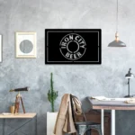 Iron City Metal Sign Logo 1