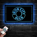 Iron City Metal Sign Logo 1