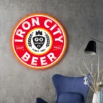Iron City Neon Sign Logo 1