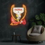 Itaipava Neon Sign Bespoke Logo Custom American Eagle 1