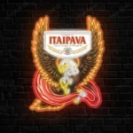 Itaipava Neon Sign Bespoke Logo Custom American Eagle 1