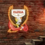 Itaipava Neon Sign Bespoke Logo Custom American Eagle 1