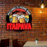 Itaipava Neon Sign Custom Foamy Mug Cheers 1