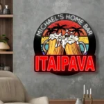 Itaipava Neon Sign Custom Foamy Mug Cheers 1