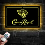 Jacksonville Jaguars Metal Sign Crown Royal 1