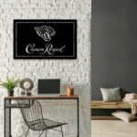 Jacksonville Jaguars Metal Sign Crown Royal 1