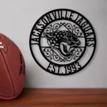 Jacksonville Jaguars Metal Sign Custom Nfl 1