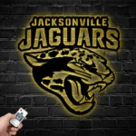Jacksonville Jaguars Metal Sign Logo 1