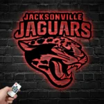 Jacksonville Jaguars Metal Sign Logo 1