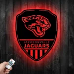 Jacksonville Jaguars Metal Sign Shield Shape 1