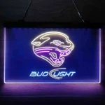 Jacksonville Jaguars Neon Sign Detailed Bud Light 3 Color 1