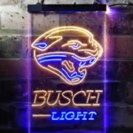 Jacksonville Jaguars Neon Sign Detailed Busch Light 1