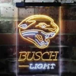 Jacksonville Jaguars Neon Sign Detailed Busch Light 1