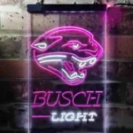 Jacksonville Jaguars Neon Sign Detailed Busch Light 1