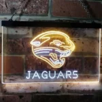 Jacksonville Jaguars Neon Sign Jaguar Face Mark 1
