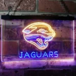 Jacksonville Jaguars Neon Sign Jaguar Face Mark 1