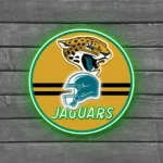 Jacksonville Jaguars Neon Sign Nfl Helmet Acrylic 1