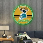 Jacksonville Jaguars Neon Sign Nfl Helmet Acrylic 1
