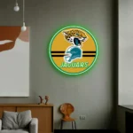 Jacksonville Jaguars Neon Sign Nfl Helmet Acrylic 1