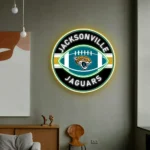 Jacksonville Jaguars Neon Sign Rugby Acrylic 1