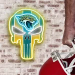 Jacksonville Jaguars Neon Sign The Punisher 1