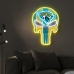Jacksonville Jaguars Neon Sign The Punisher 1