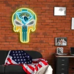 Jacksonville Jaguars Neon Sign The Punisher 1