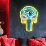 Jacksonville Jaguars Neon Sign The Punisher 1