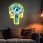 Jacksonville Jaguars Neon Sign The Punisher 1