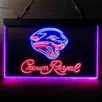 Jacksonville Jaguars Neon Sign Tiara Royal 1