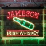 Jameson Irish Neon Sign Artistic 3 Color 1
