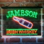 Jameson Irish Neon Sign Artistic 3 Color 1