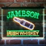 Jameson Irish Neon Sign Artistic 3 Color 1