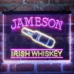 Jameson Irish Neon Sign Artistic 3 Color 1