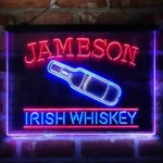 Jameson Irish Neon Sign Artistic 3 Color 1