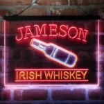 Jameson Irish Neon Sign Artistic 3 Color 1