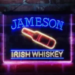 Jameson Irish Neon Sign Artistic 3 Color 1