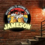 Jameson Irish Neon Sign Custom Whiskey 1