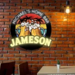 Jameson Irish Neon Sign Custom Whiskey 1