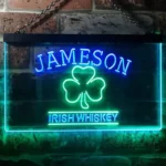 Jameson Irish Neon Sign Whiskey Shamrock Home Bar 1